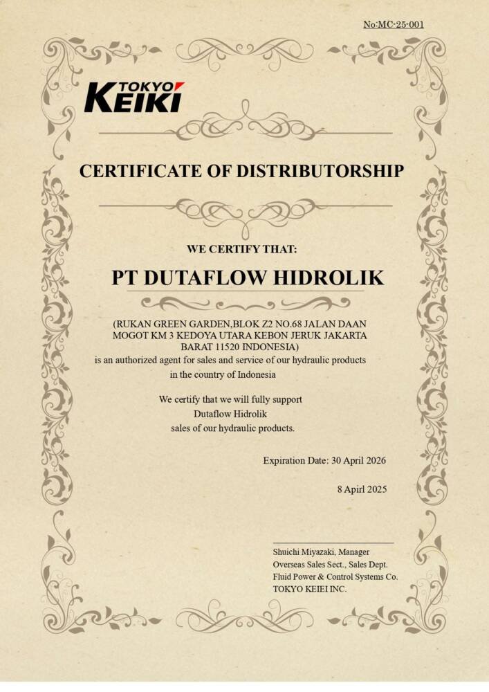 Distributor Tokyo Keiki Indonesia